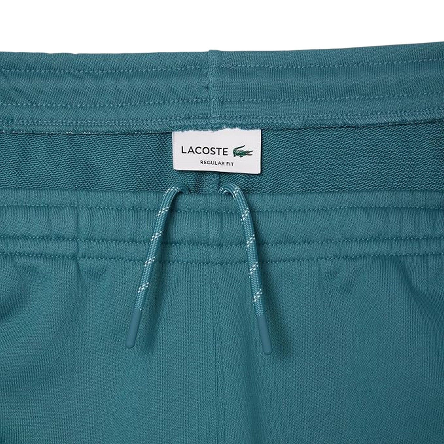 Hydro Teal - Side - Lacoste Unisex Adult Fleece Side Stripe Sweatpants
