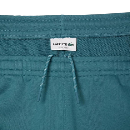Hydro Teal - Side - Lacoste Unisex Adult Fleece Side Stripe Sweatpants