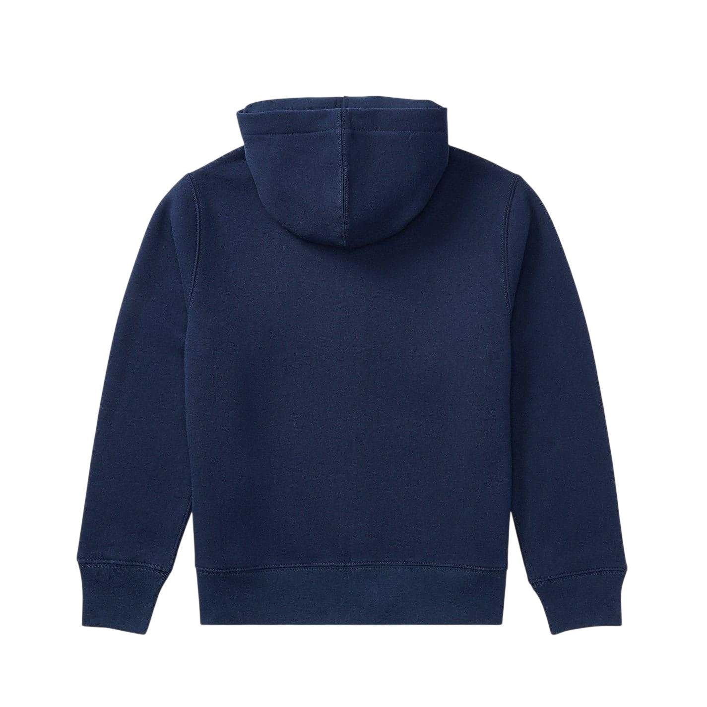 Navy - Back - Ralph Lauren Boys Full Zip Hoodie