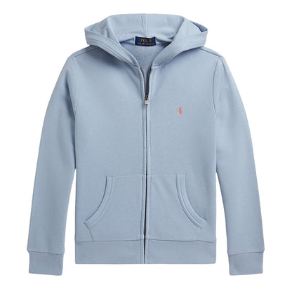 Estate Blue - Front - Ralph Lauren Boys Full Zip Hoodie