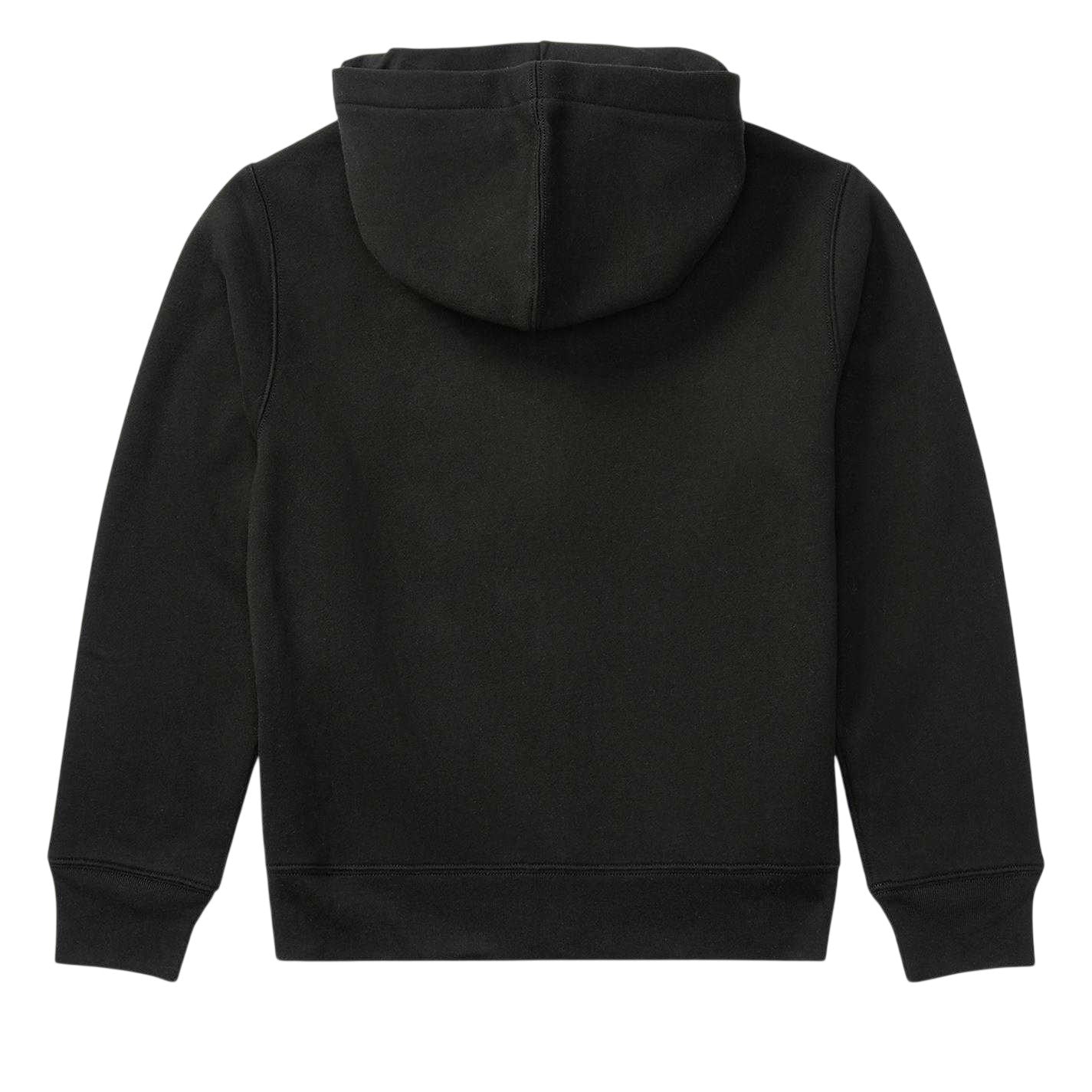 Black - Back - Ralph Lauren Boys Full Zip Hoodie