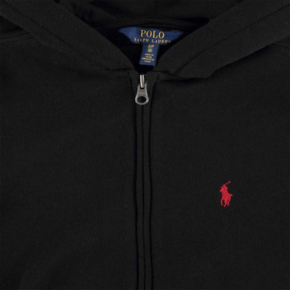 Black - Side - Ralph Lauren Boys Full Zip Hoodie