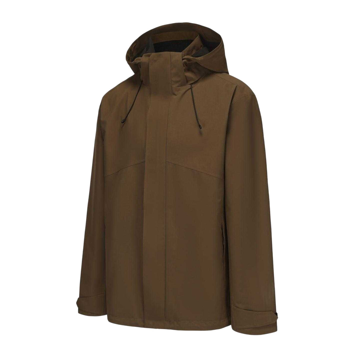 Khaki Green - Side - Firetrap Mens Plain Waterproof Jacket