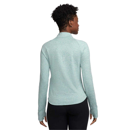 Cannon Heather - Back - Nike Womens-Ladies Swift Quarter Zip Running Top