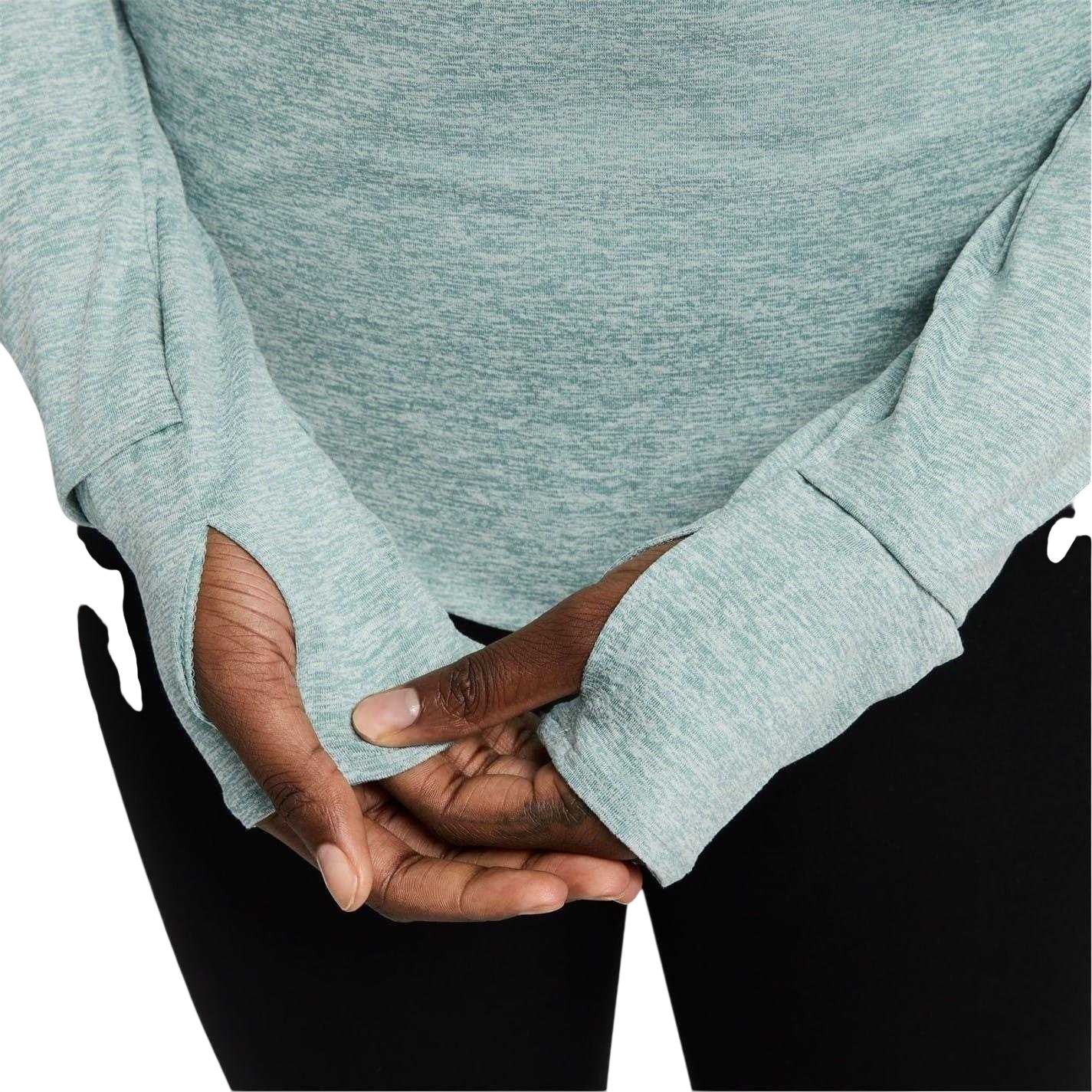 Cannon Heather - Lifestyle - Nike Womens-Ladies Swift Quarter Zip Running Top