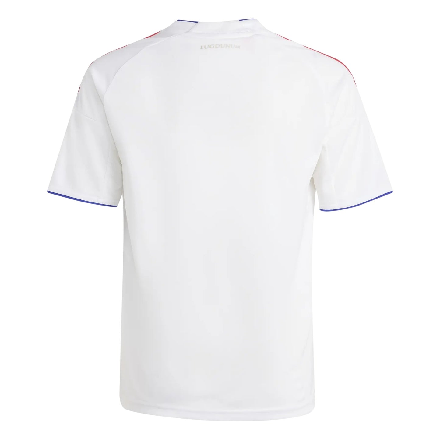 White - Back - Adidas Childrens-Kids 2025-2026 Olympique Lyonnais Football Home Jersey