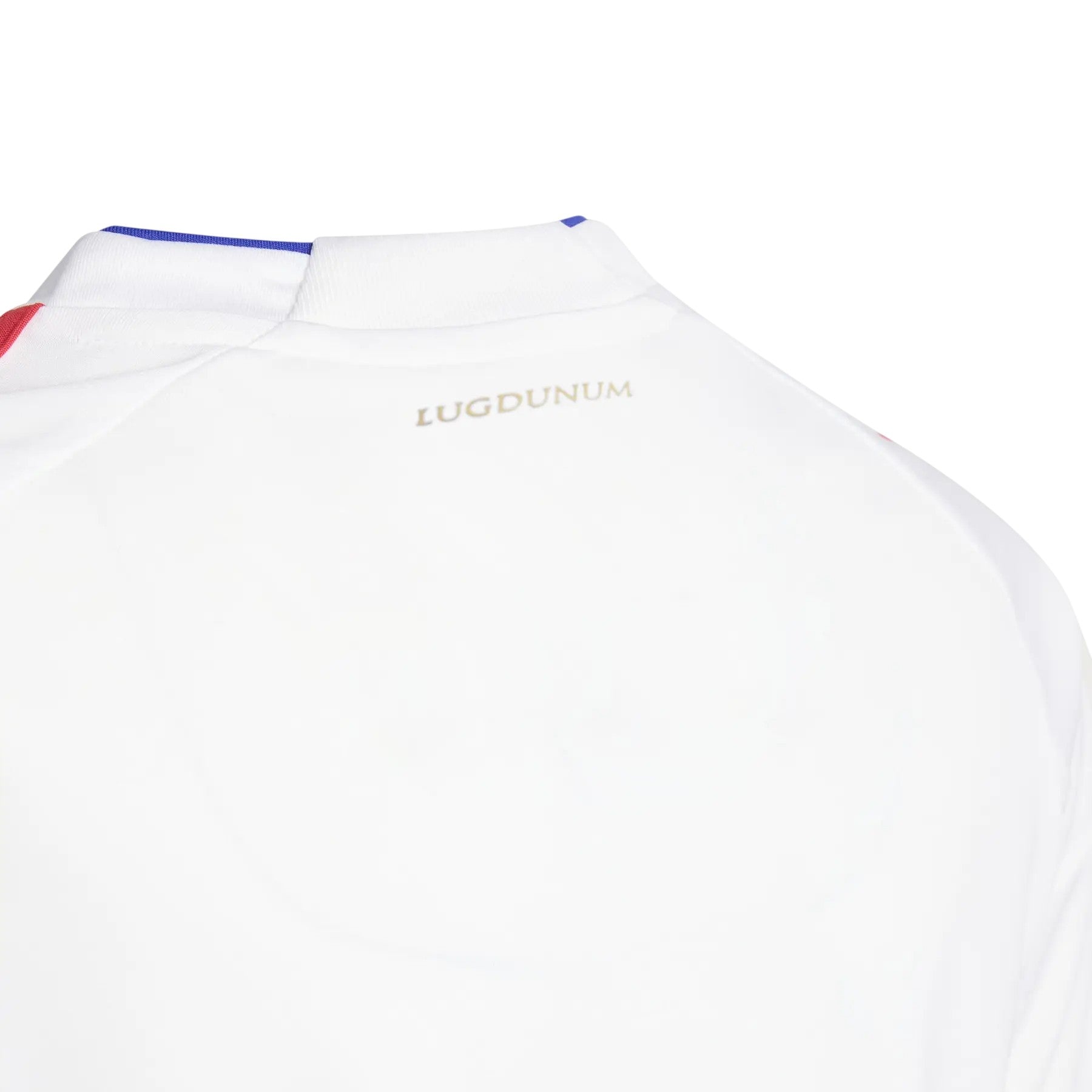 White - Pack Shot - Adidas Childrens-Kids 2025-2026 Olympique Lyonnais Football Home Jersey
