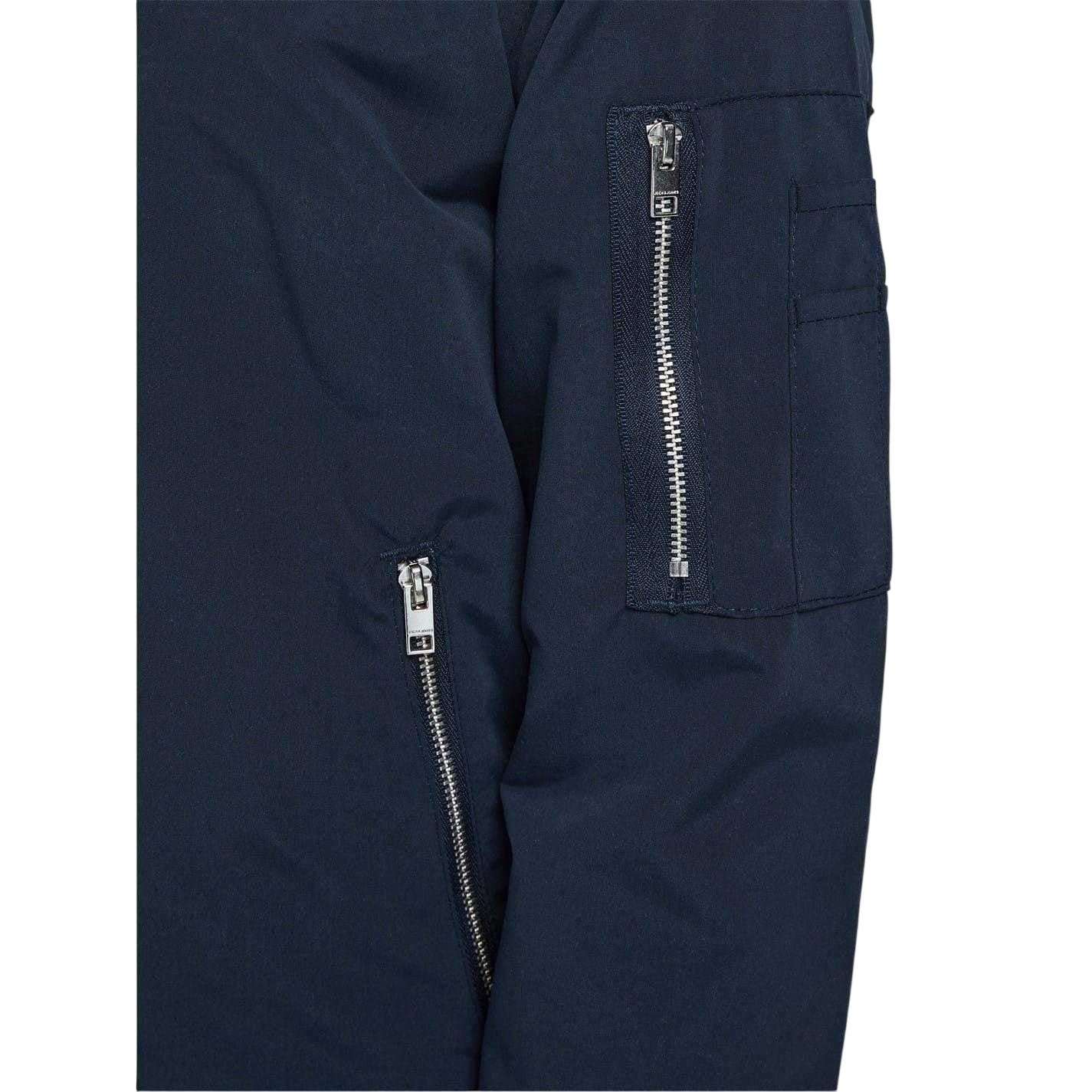 Navy Blazer - Pack Shot - Jack And Jones Boys Rush Bomber Jacket