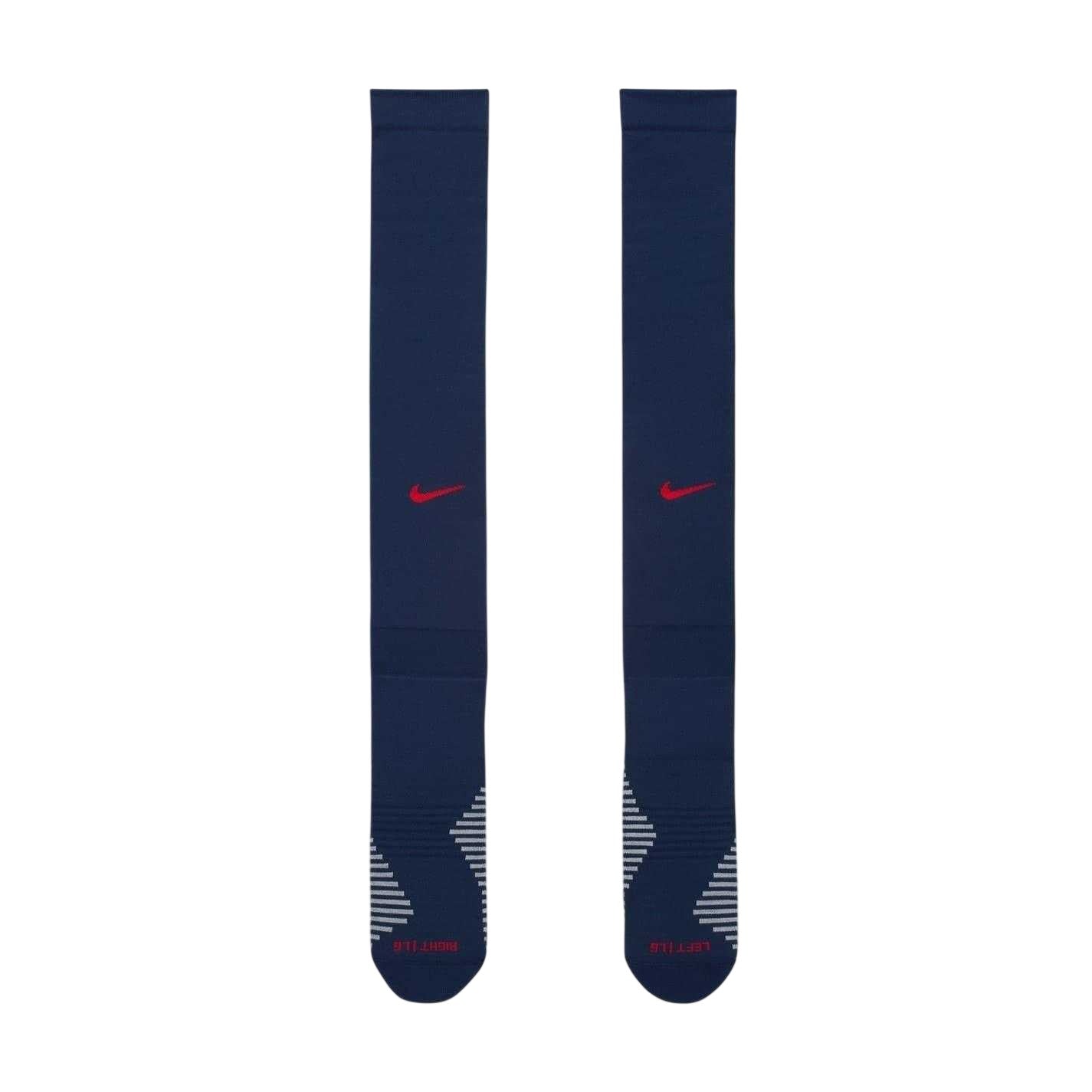 Midnight Navy - Front - Nike Childrens-Kids Paris Saint Germain FC Football Socks