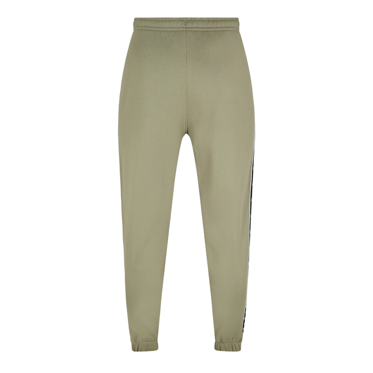 Khaki Green - Back - Lacoste Mens Side Stripe Slim Sweatpants