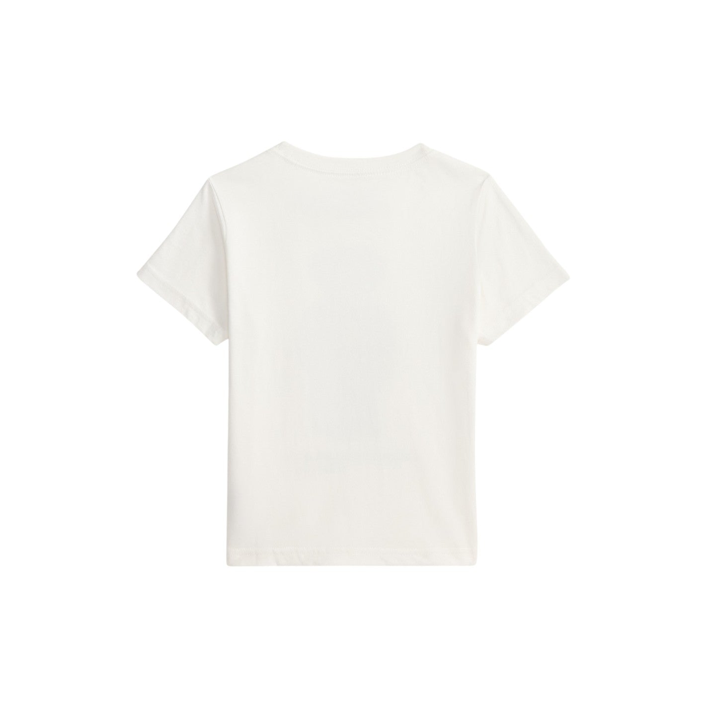 White - Back - Ralph Lauren Childrens-Kids Polo Bear Cotton T-Shirt