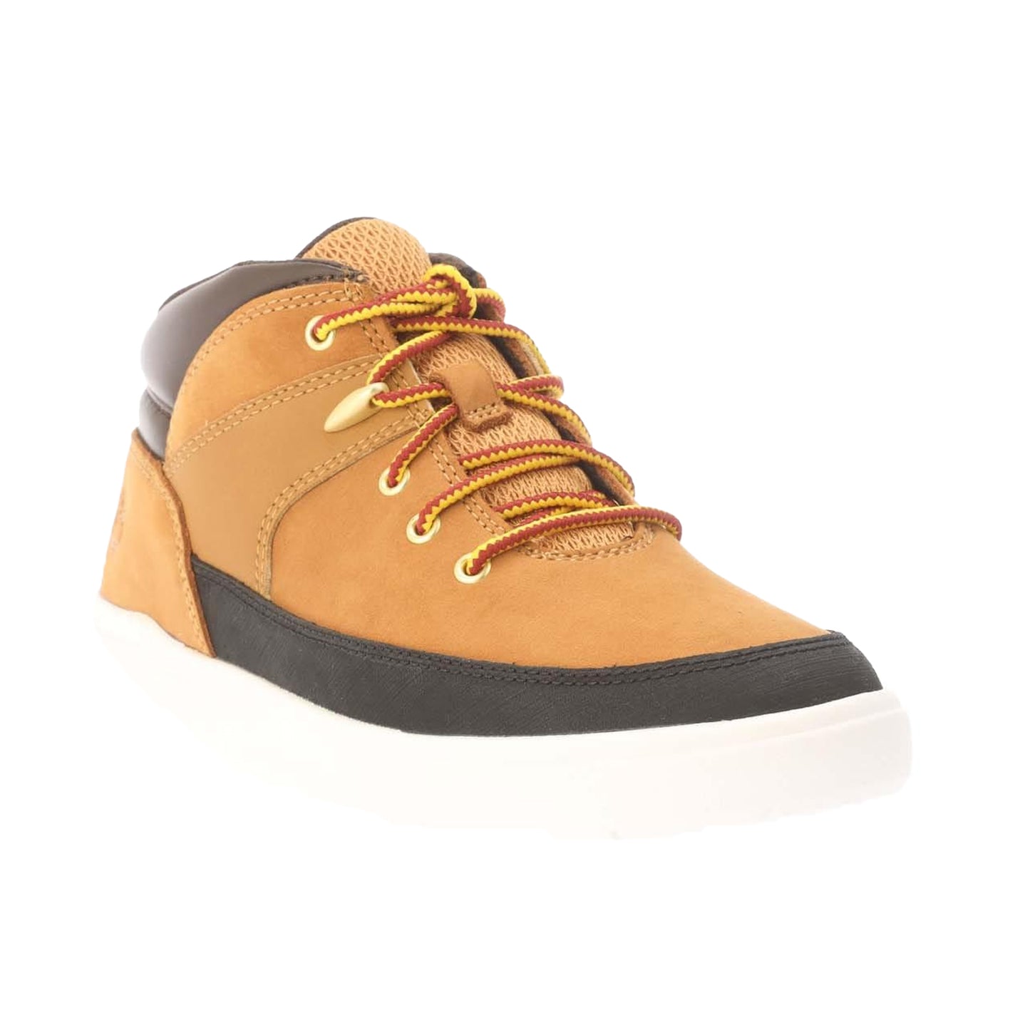 Wheat - Front - Timberland Childrens-Kids Seneca Bay Leather Zipped Hiking Boots