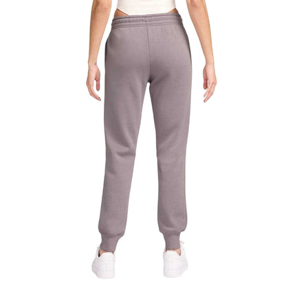 Pink - Back - Nike Womens-Ladies Phoenix Mid Rise Athletic Sweatpants
