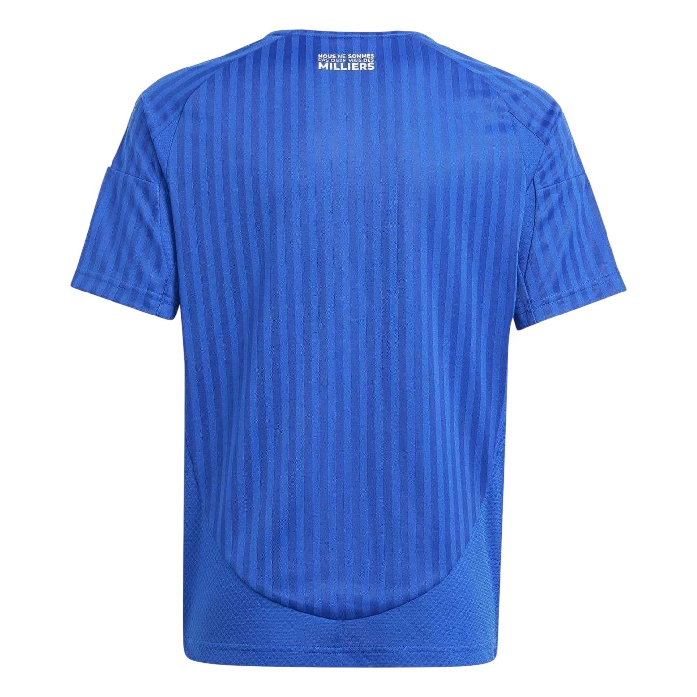 Team Royal Blue - Back - Adidas Childrens-Kids 2025-2026 RC Strasbourg Football Shirt