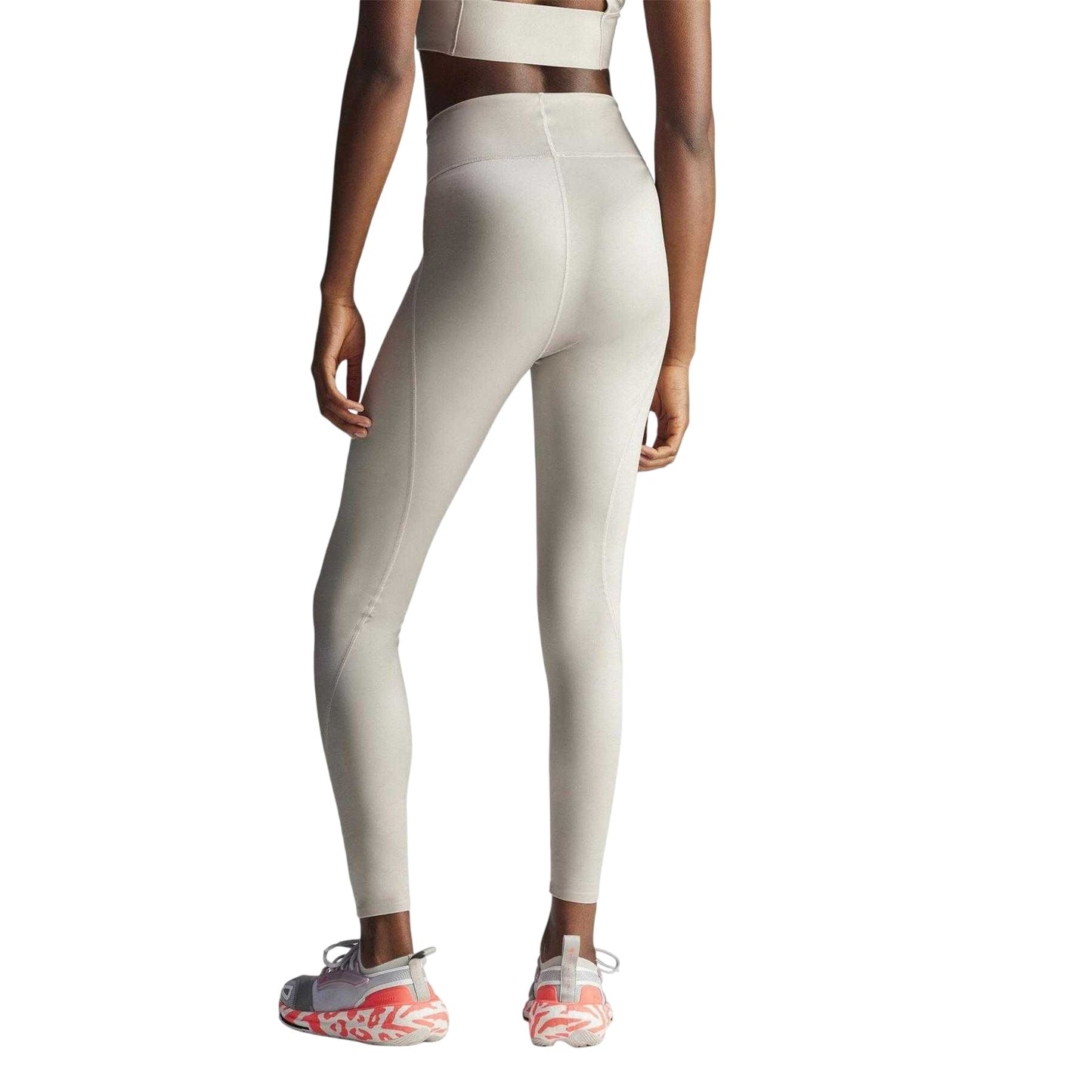 Clear Grey - Back - Adidas Womens-Ladies Performance Leggings