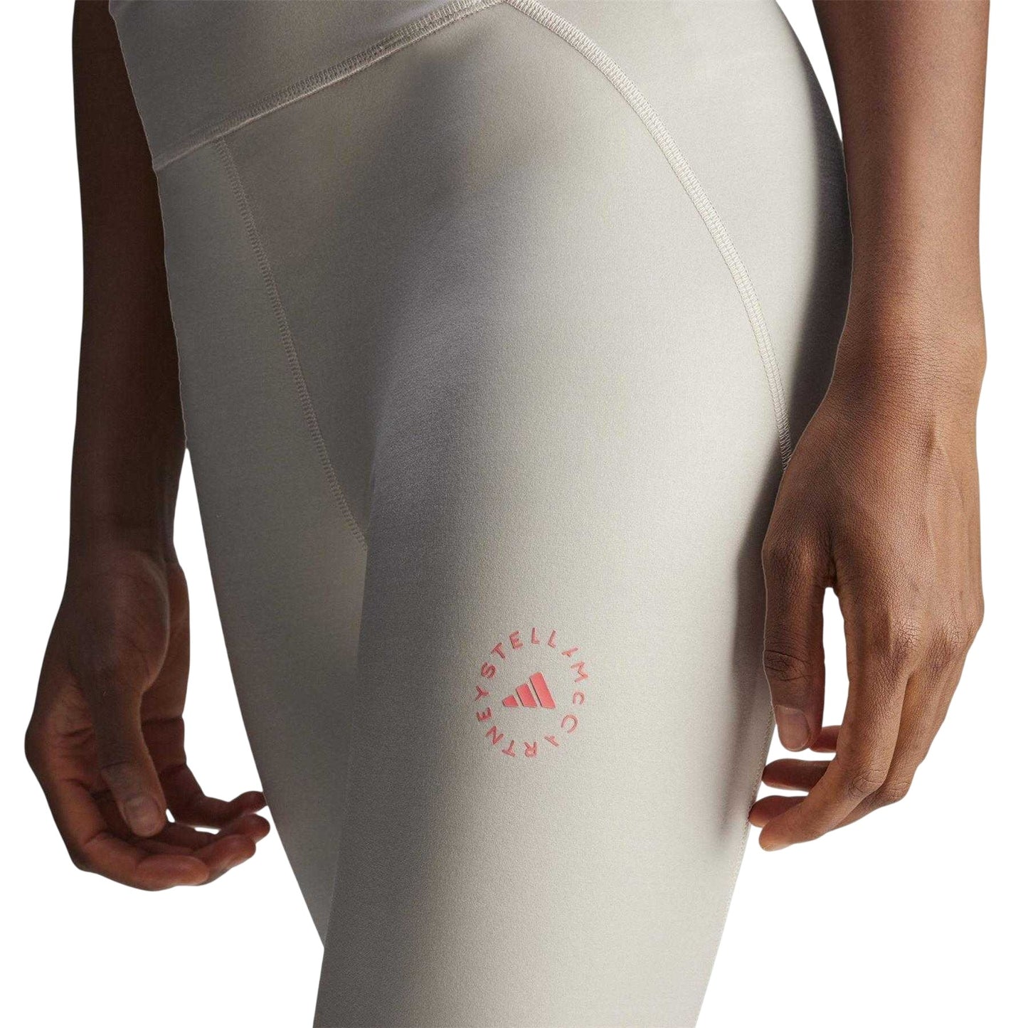 Clear Grey - Pack Shot - Adidas Womens-Ladies Performance Leggings