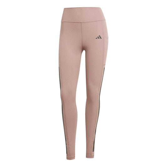 Clay - Front - Adidas Womens-Ladies Optime Fitted Leggings