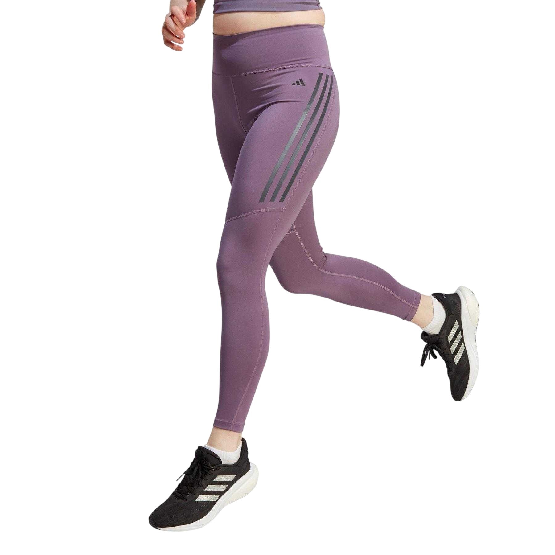 Shadow - Side - Adidas Womens-Ladies Running Tights