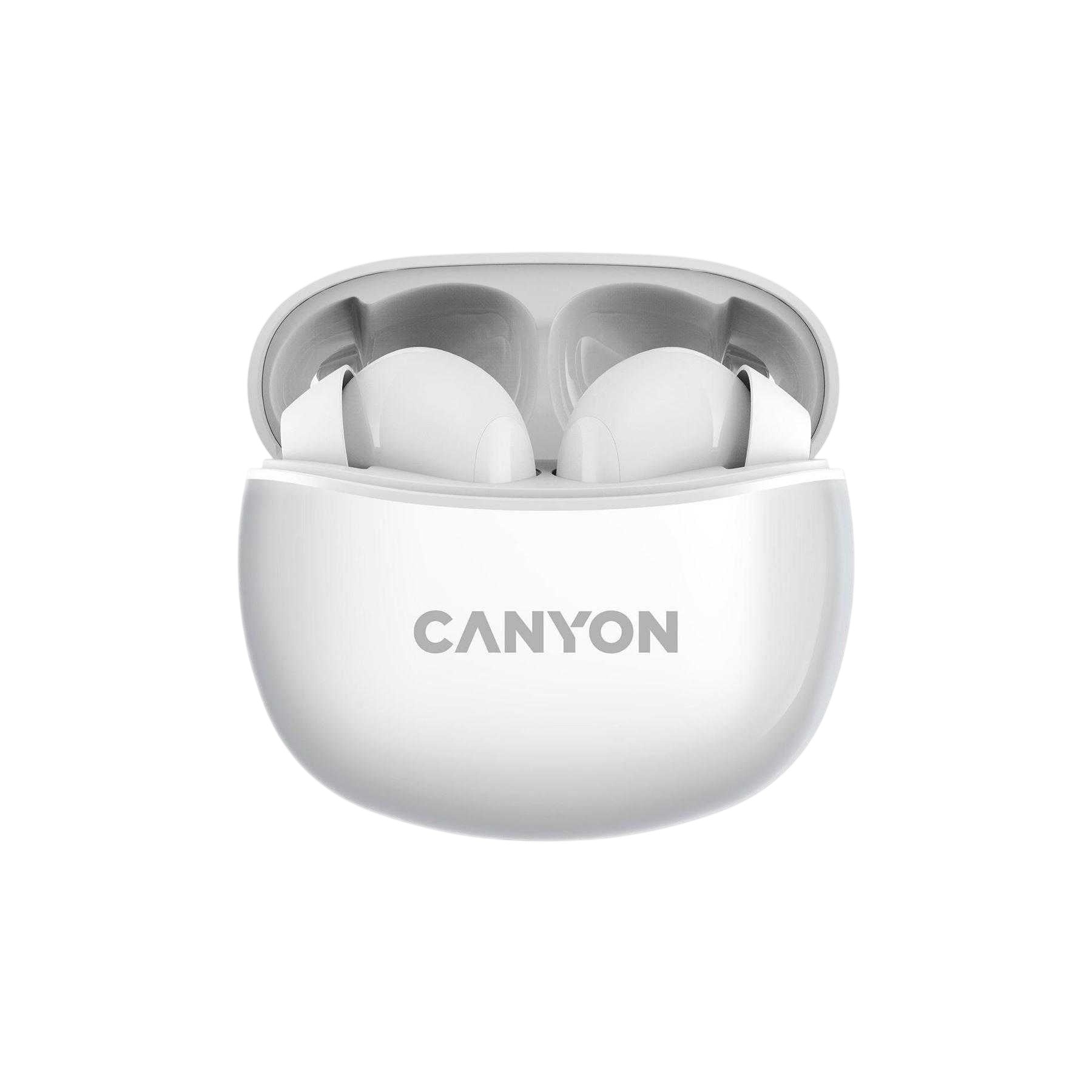 White - Back - Canyon Wireless Earbuds