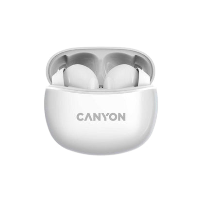 White - Back - Canyon Wireless Earbuds