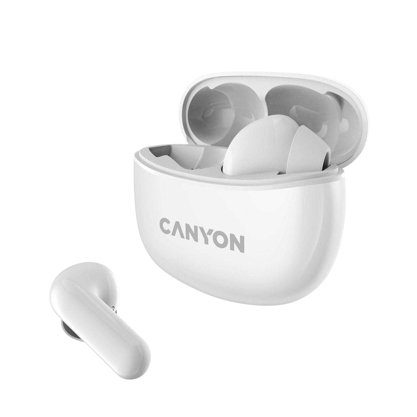 White - Side - Canyon Wireless Earbuds
