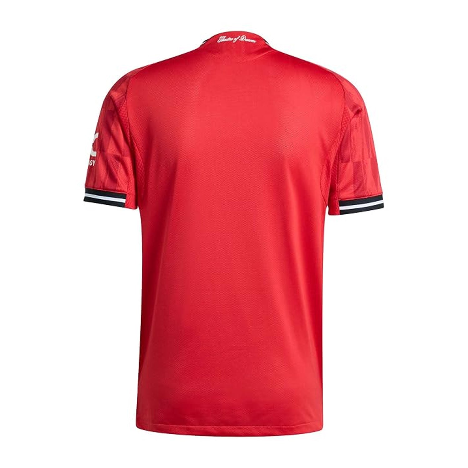 Red - Back - Adidas Childrens-Kids 2025-2026 Manchester United FC Football Shirt
