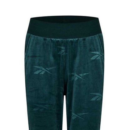 Forest Green - Back - Reebok Womens-Ladies Energy Q4 Joggers