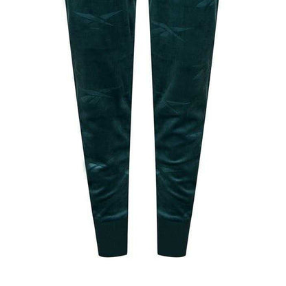 Forest Green - Side - Reebok Womens-Ladies Energy Q4 Joggers
