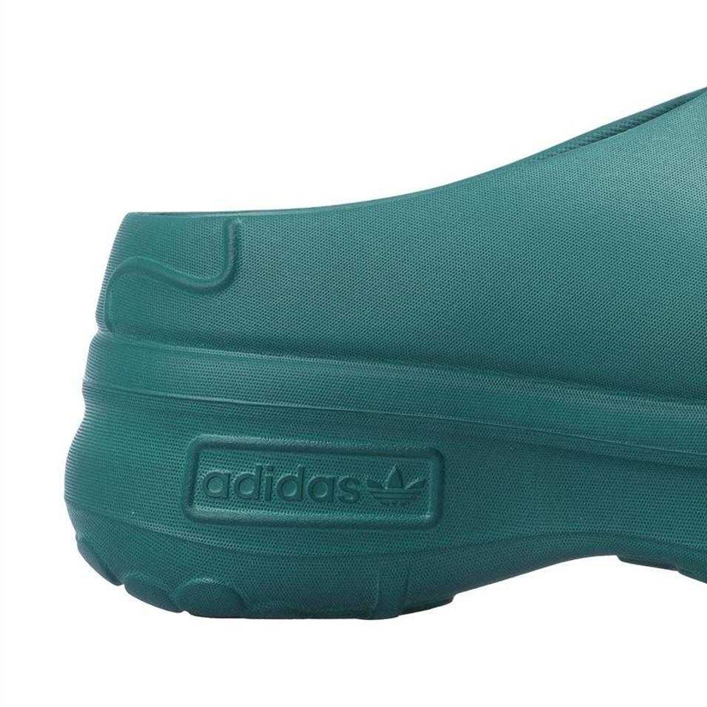 Green - Side - Adidas Womens-Ladies Stan Smith Platform Mules