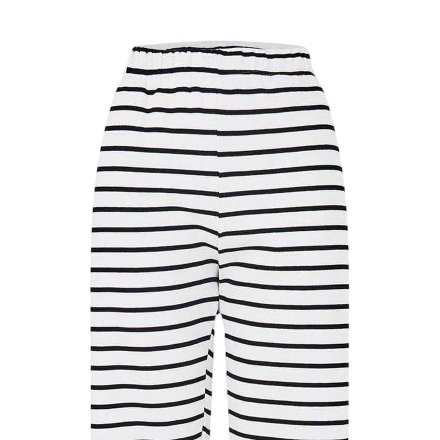 White-Black - Back - Pieces Womens-Ladies Sweatpants