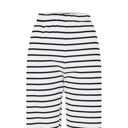 White-Black - Back - Pieces Womens-Ladies Sweatpants
