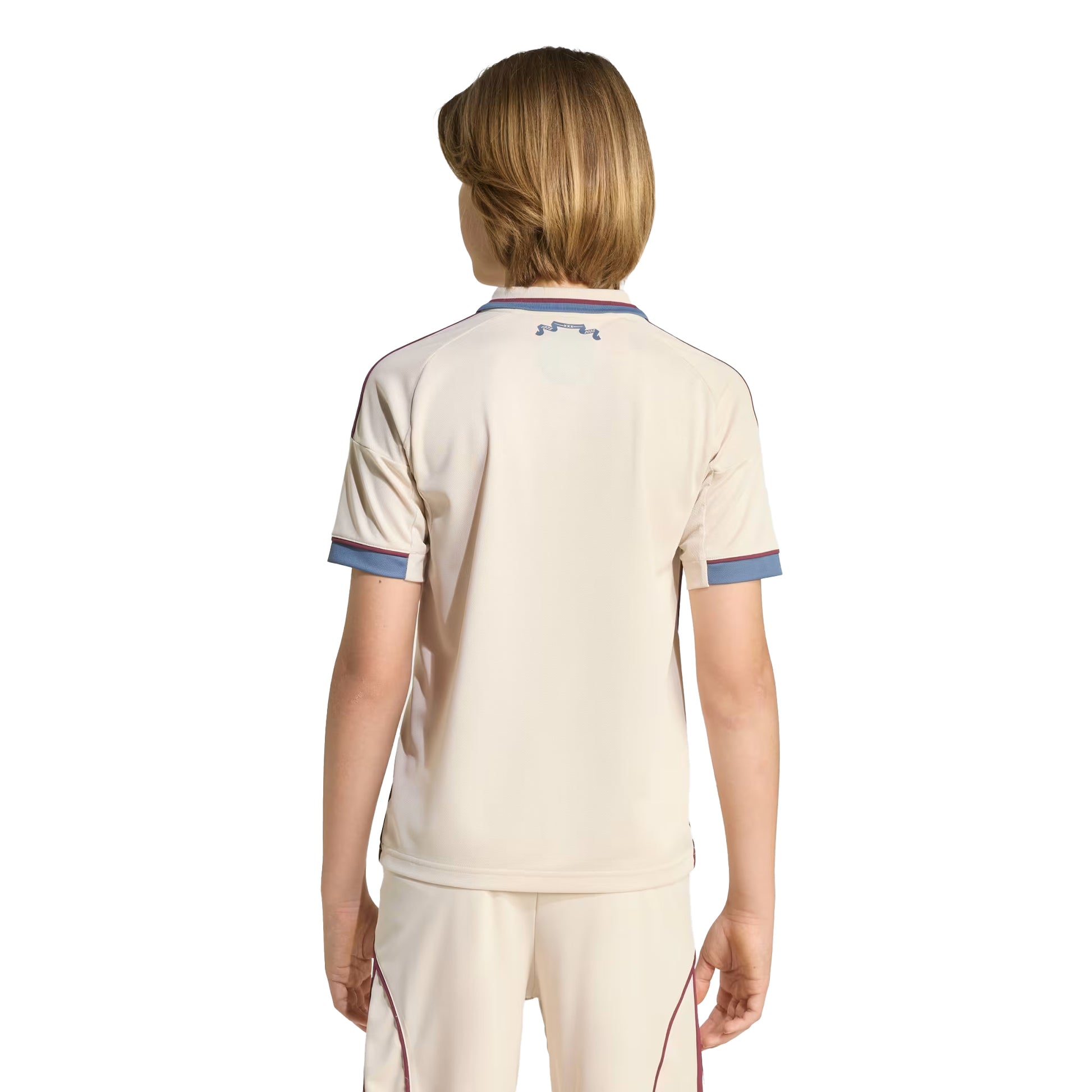 Cream - Side - Adidas Childrens-Kids 25-26 AFC Ajax Football Shirt