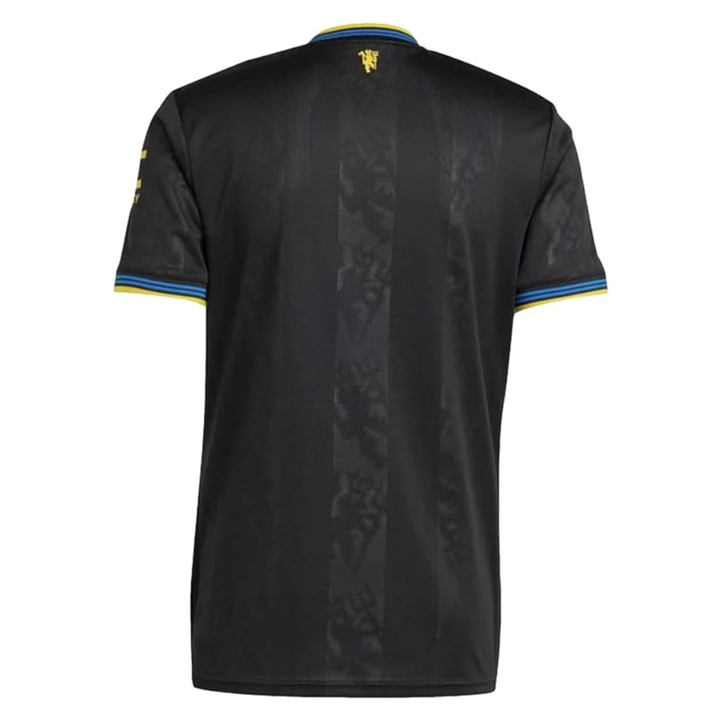 Black - Back - Adidas Childrens-Kids 2025-2026 Manchester United FC Football Shirt