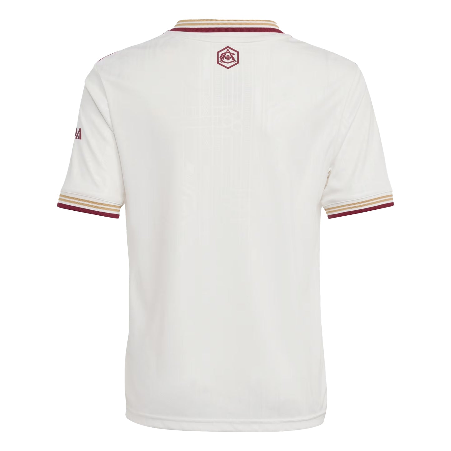 White-Red - Back - Adidas Childrens-Kids 2025-2026 Arsenal FC Football Shirt