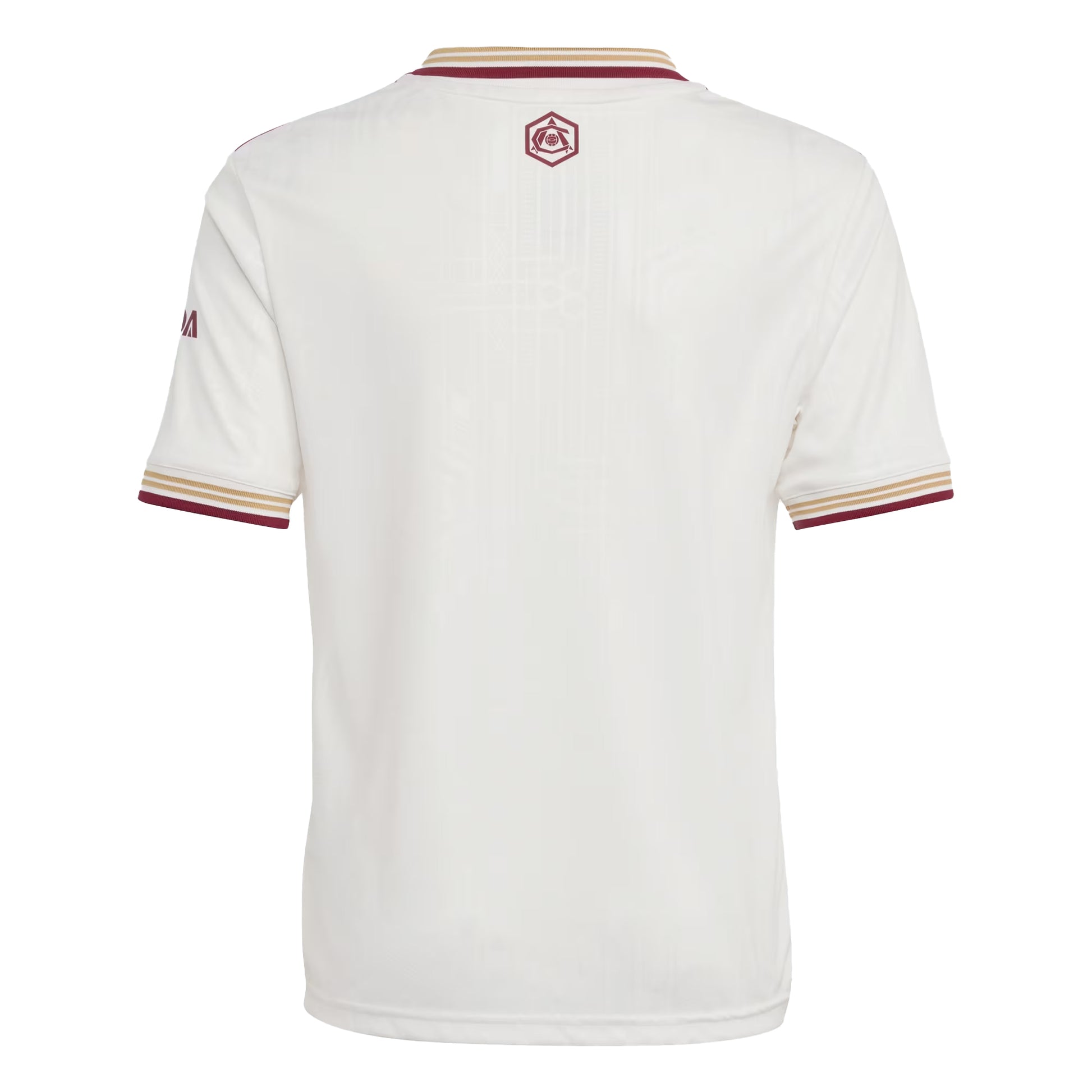 White-Red - Back - Adidas Childrens-Kids 2025-2026 Arsenal FC Football Shirt