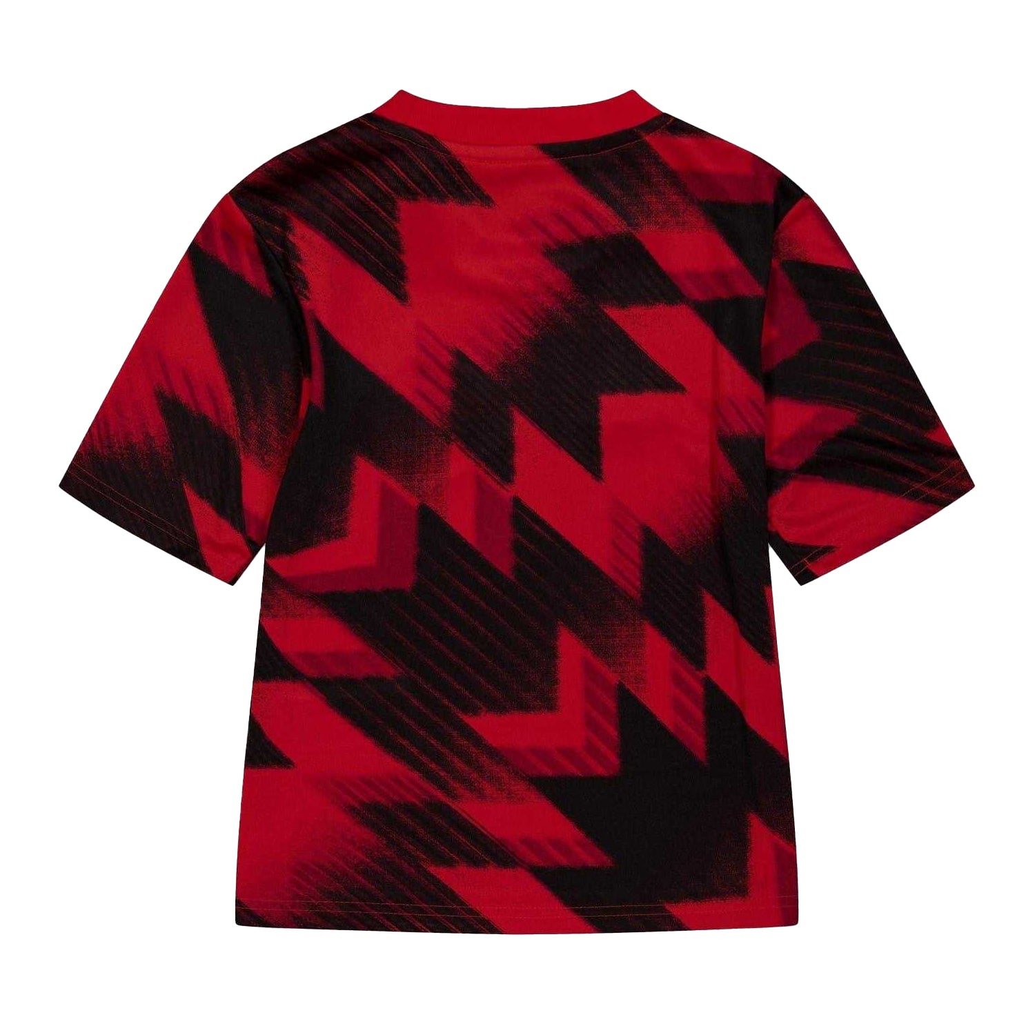 Red - Back - Adidas Childrens-Kids 2025-2026 Manchester United FC Football Shirt