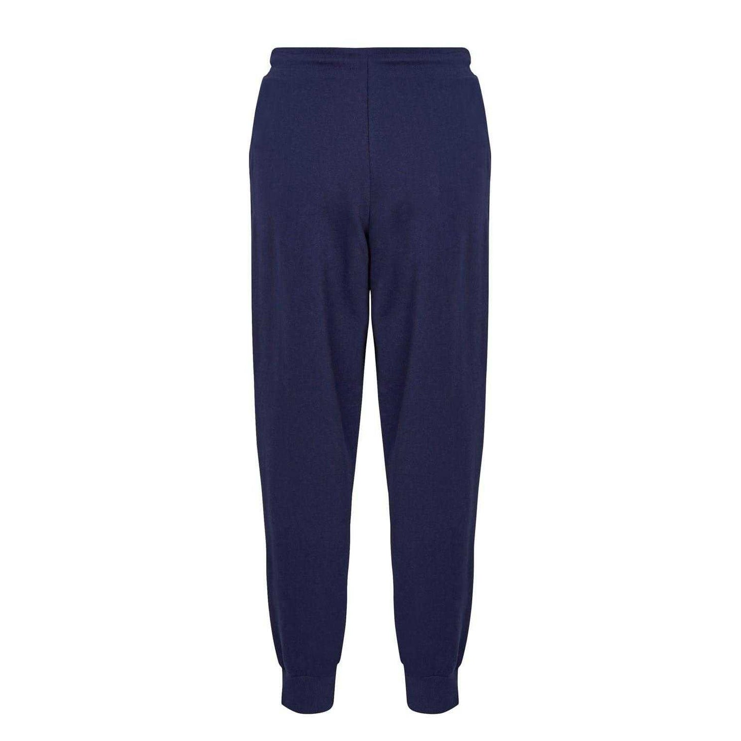 Navy - Back - True Religion Womens-Ladies Cotton Joggers