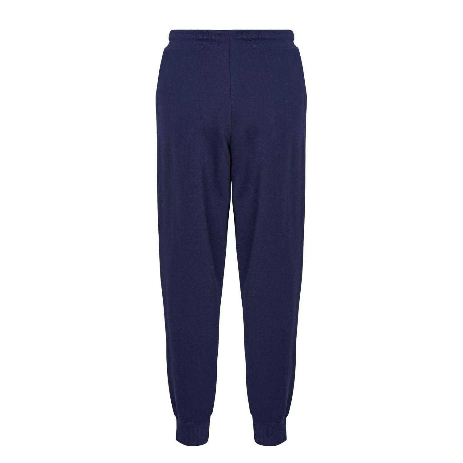 Navy - Back - True Religion Womens-Ladies Cotton Joggers