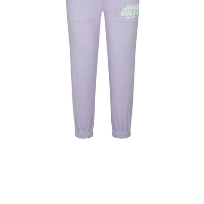 Lilac - Side - Jack Wills Girls Logo Regular Joggers