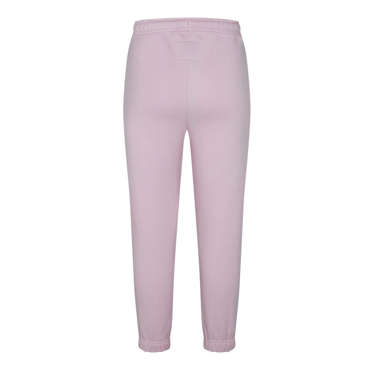Pink - Back - Jack Wills Girls Logo Regular Joggers
