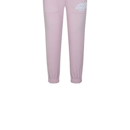 Pink - Side - Jack Wills Girls Logo Regular Joggers