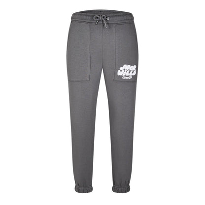 Dark Slate - Front - Jack Wills Girls Logo Regular Joggers