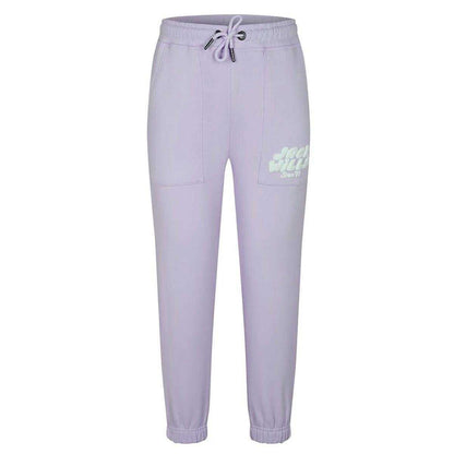 Lilac - Front - Jack Wills Girls Logo Regular Joggers