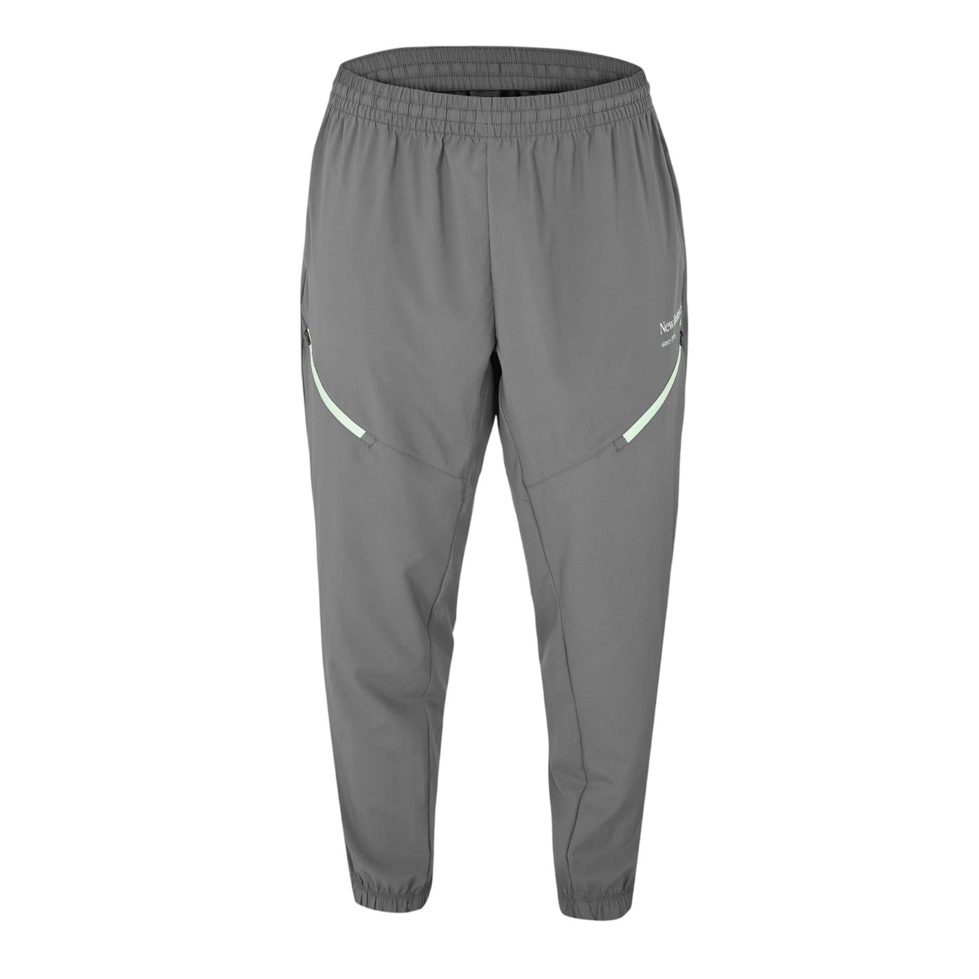 Graphite - Front - New Balance Mens Accelerate Slim Joggers