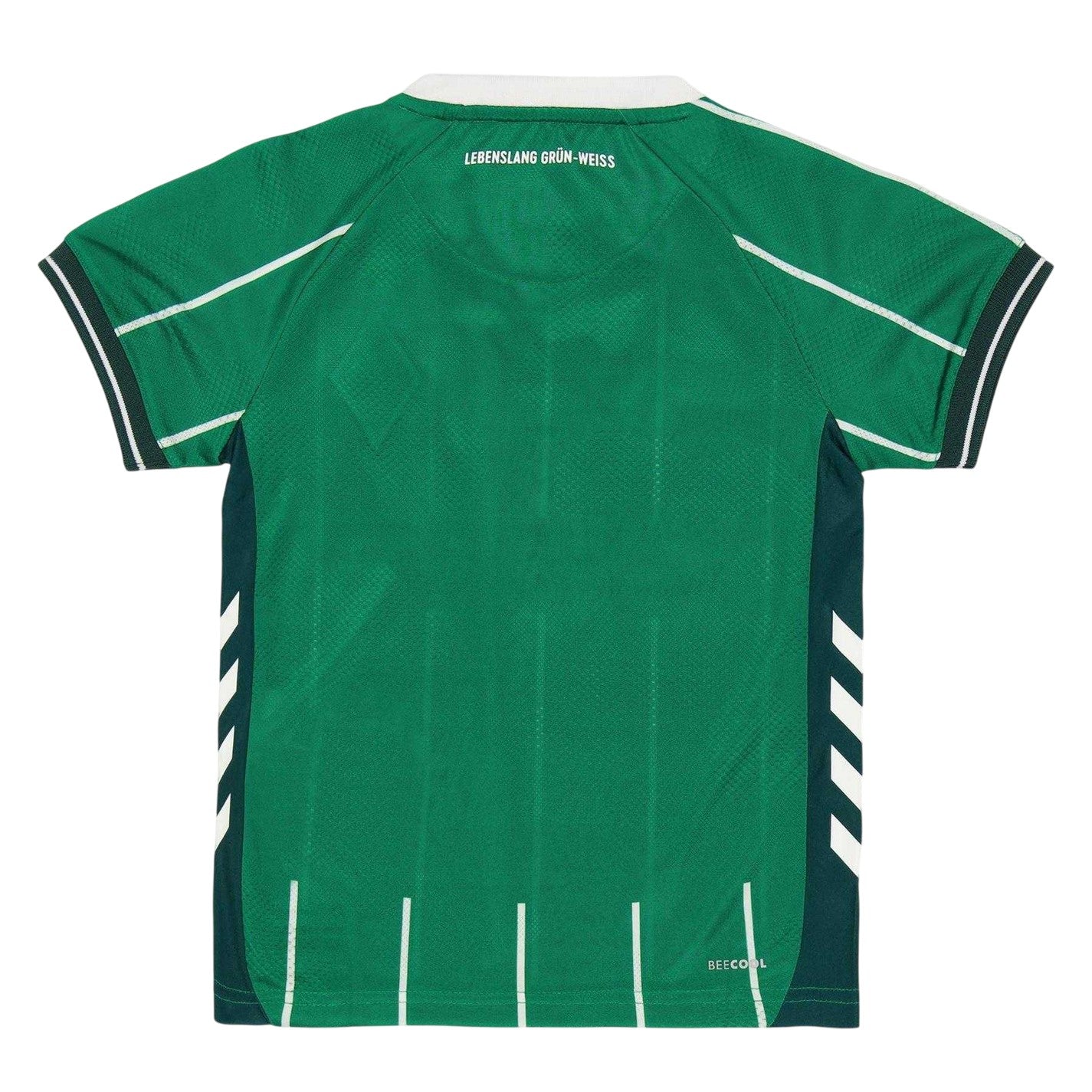 Green - Back - Hummel Childrens-Kids 2025-2026 SV Werder Bremen Short-Sleeved Football Shirt