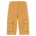 Wheat - Front - Timberland Mens Leather Badge Water Repellent Cargo Shorts