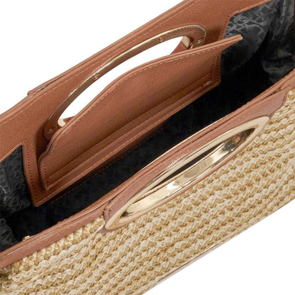 Natural - Side - Dune London Ellsas Clutch Bag