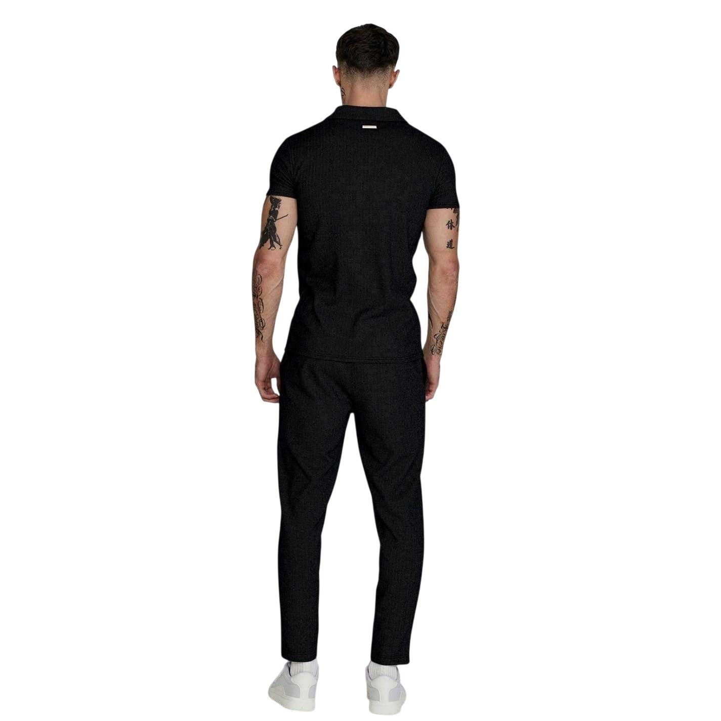 Black - Lifestyle - SikSilk Mens Joggers