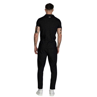 Black - Lifestyle - SikSilk Mens Joggers