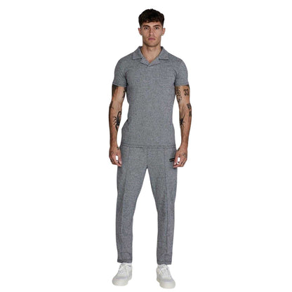 Grey - Side - SikSilk Mens Joggers